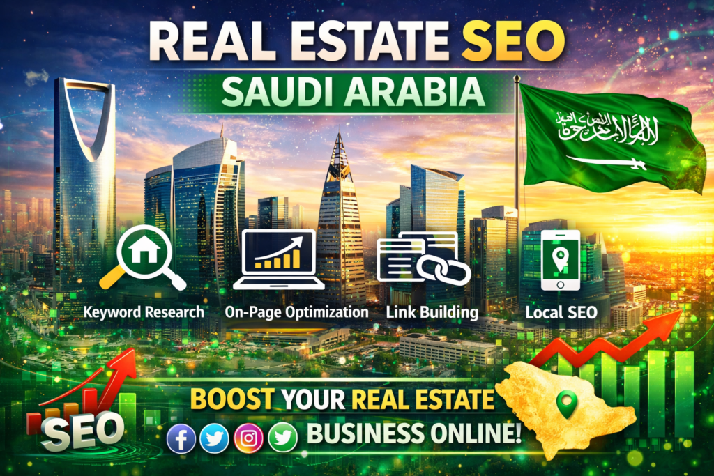 Expert SEO Service for Real Estate Agency in Saudi Arabia - SEO Tijara